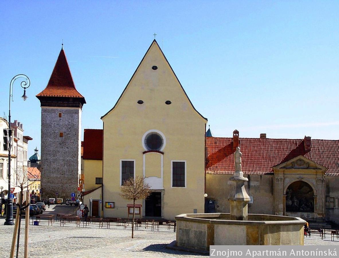 Apartman Antoninska Znojmo Exterior foto